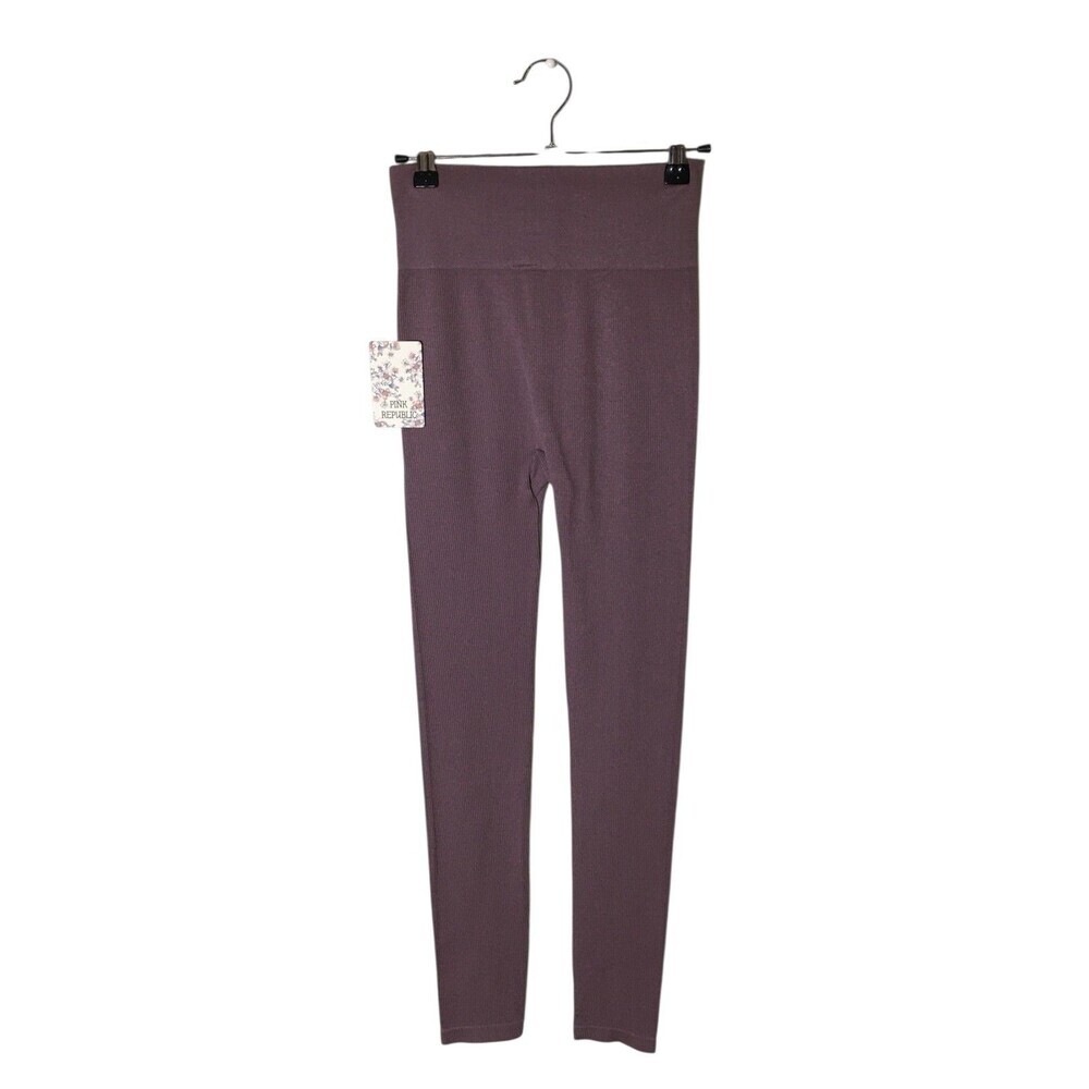 Pink Republic Pants Women's Size Small Purple Stretch Joggers